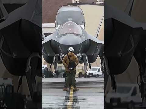 간지폭풍 F-35 이륙준비