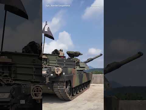 대한민국에서 M1A2 에이브럼스 실사격훈련!