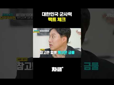 대한민국 군사력 팩트체크