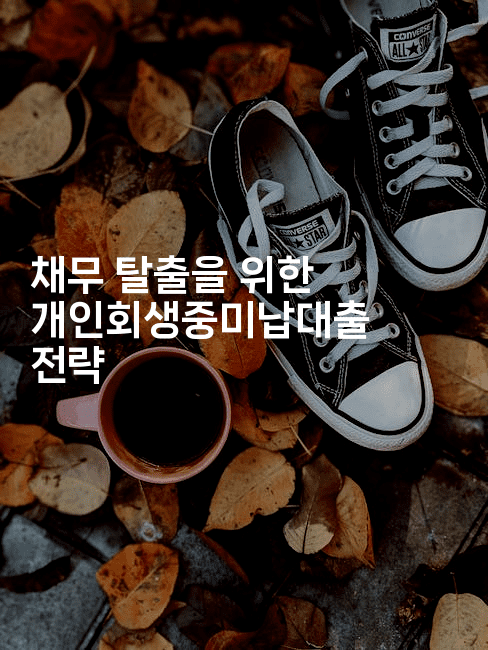 채무 탈출을 위한 개인회생중미납대출 전략-웨폰뱅크